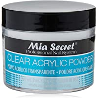 Mia Secret acrílico Nail Art polvo- 60 ml- transparente